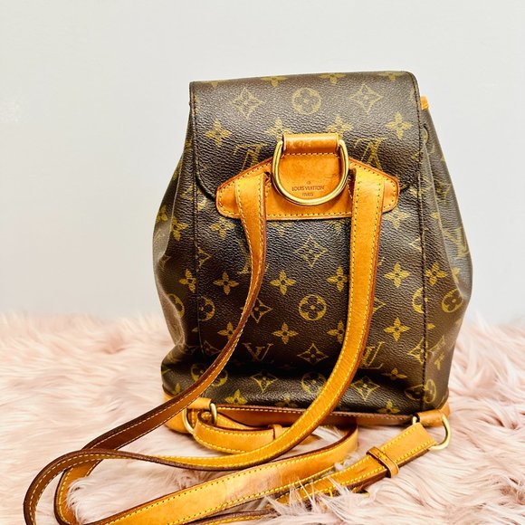 AUTH LOUIS VUITTON MONTSOURIS MM MONOGRAM BACKPACK BAG PURSE MONOGRAM SP1907 - Picture 5 of 16